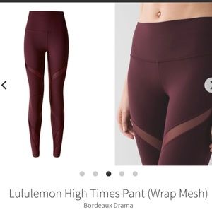 Lululemon High Times Pant sz 4